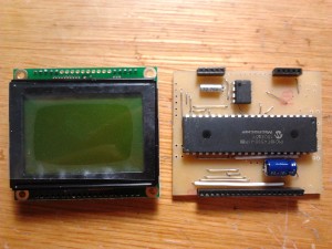 128x64 Graphics LCD and the mainboard