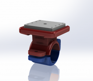3d model on Solidworks screen