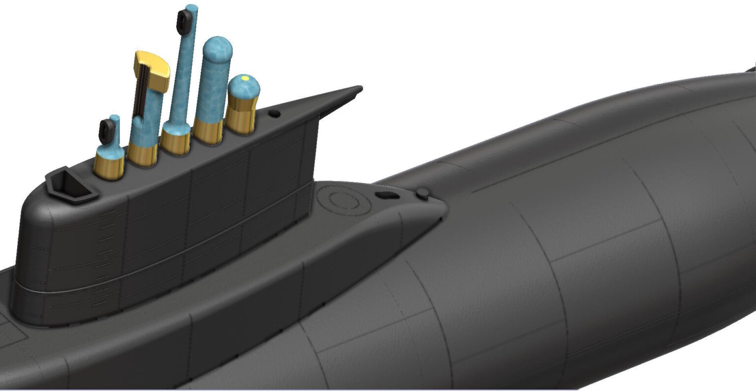 Type 209-1200 Submarine 1m – EnDTaS